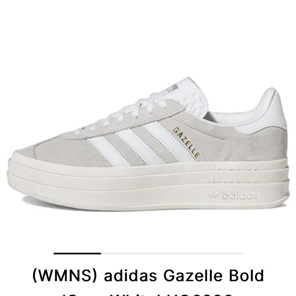 Adidas Gazelle Bold Sneakers Size 9.5 (fits like a 10. $100